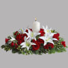 Fragrant and fabulous, this luxurious Christmas dinner centerpiece is sure to earn