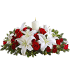 Fragrant and fabulous, this luxurious Christmas dinner centerpiece is sure to earn