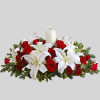 Fragrant and fabulous, this luxurious Christmas dinner centerpiece is sure to earn