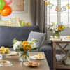 Welcome the bundle of joy with up to four bumbling bouquets made