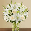 White flowers have a timeless elegance, which is captured in our luxurious