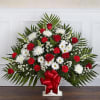 jestic red and white blooms symbolize a special tribute of heartfelt love
