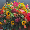 Archer&#039;s Original Casket Spray. The casket spray has a beautiful mixture of