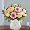 Our serene pastel arrangement is a lovely way to honor someone special.
