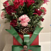 Capture the magic of the holidays with this colorful center piece of
