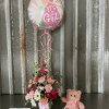 New baby girl? BabyBear? Check. Pink Flowers? Check. New Baby Balloon? Check.