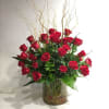 Grand classic of 48 red roses.
It is a statement!