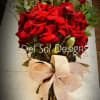 The beautiful wrap includes 2 1/2 Dozen Extra large red roses with