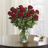 Gorgeous red roses are the perfect romantic gift to send to the