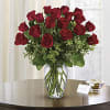 Gorgeous red roses are the perfect romantic gift to send to the