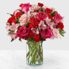 YOU&#039;RE PRECIOUS BOUQUET
Blushing shades of pink blooms are nestled in lush greens