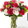The true beauty of this bouquet is within the sweet colors of