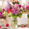 The colors or floral varieties used in this bouquet will vary based