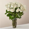 White roses are elegant, luminous, and beautifully accent any room. With a