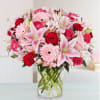 Life is short smell the pink roses. Send this beautiful bundle. To
