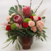 artistically displayed florals