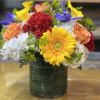 A beautiful arrangement of bright colors perfect to cheer anyone up.