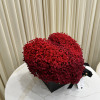 This arrangement is made with fresh, fluffy baby&#039;s breath, carefully arranged in