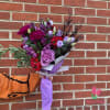 Behold our exquisite bouquet, meticulously curated with radiant blossoms that seamlessly blend