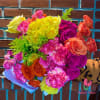 We couldn&#039;t stop adding flower! This hand tied bouquet is massive and