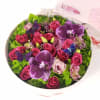 Green Hydrangeas, Hot Pink Roses, Pink Lisianthus, Phalaenopsis Orchids, Floral Fillers, and