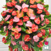 Beretania&#039;s Pupukea Tropical Wreath

Approx. 80H x 35W