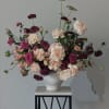 Make it a special day! This passionate bouquet of lovely blush carnations