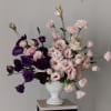Bouquets featuring Long-Lasting Lisianthus Flowers
Ruffled bell-shaped blooms, whether white, pink, lavender, purple