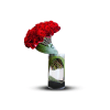 This unique bouquet features roses in a twisted design, symbolizing the intertwined
