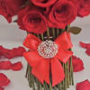 A beautiful rose arrangement that can be created in any color of