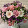 Introducing our gorgeous Rustic Pink Posies Floral Arrangement, perfect for adding a