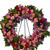 Our Reflections Tribute standing spray is a beautiful way to honor the