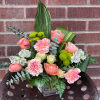 Inspired by the warm peach skies and crystal blue waters of a
