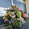 Overwhelming and hugh arrangement in a beautiful black box - simply elegant