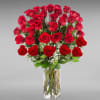 Go big with your love. Send the most extravagant red rose arrangement.