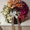 Beautiful gentle cascade of colors from white to blush pink to hot