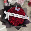 50 roses  will you marry me bouquet 