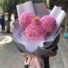 Pink Rose Bouquet Foam Mickey Model Decorative Home Valentine&#039;s Day Birthday Gift