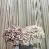 Shower your loved one with a cloud of soft pink and white