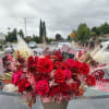 Exquisite Bright Red &amp; Pink Arrangement Made of Preserved Ecuadorian Roses
Real Roses