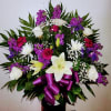 beautiful colors basket arrangement made specially for your loved ones.