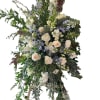 Elegant with a hint of blue to offer tribute