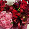 Indulge in a world of enchantment with our &quot;Dark Romance&quot; floral arrangement