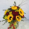  Dozen red roses and six sunflower
With our special and unique creations