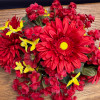 All-around low Silk arrangement.