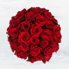 Make a bold statement with this beautifully simple design. Three Dozen Red