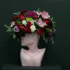 Beautiful handmade floral vase set up with beautiful fresh flowers. This is