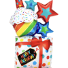 STAND UP HAPPY BIRTHDAY BALLOON