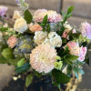 Embrace a bursts of pastel colors in this large Garden Sunshine arrangement.