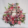 This is an exquisite display designed to encircle a loved one&#039;s urn.